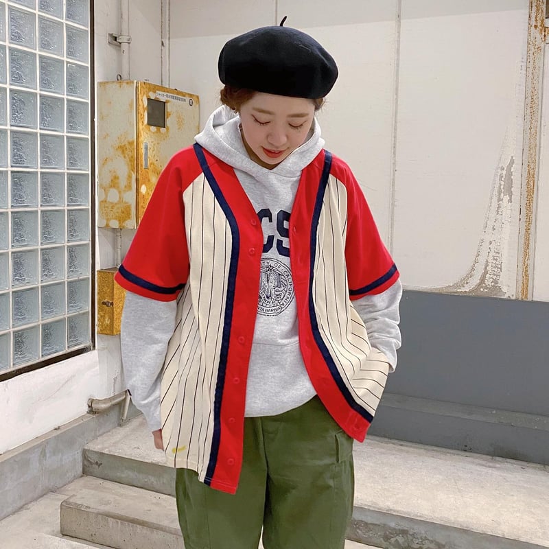 CHAMPION ベースボールシャツ | CUSTOM FEVER