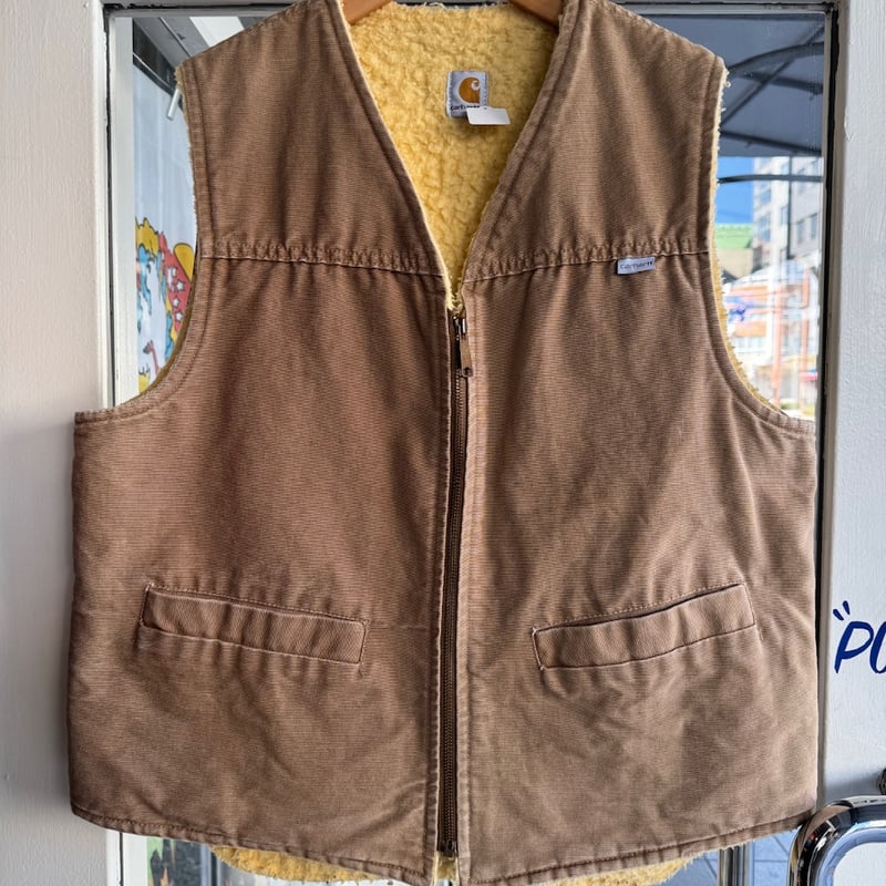 USA製 80's Carhartt ボアベスト L | CUSTOM FEVER