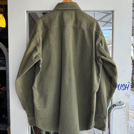 90's USA製 WOOLRICH長袖シャモアシャツ  M