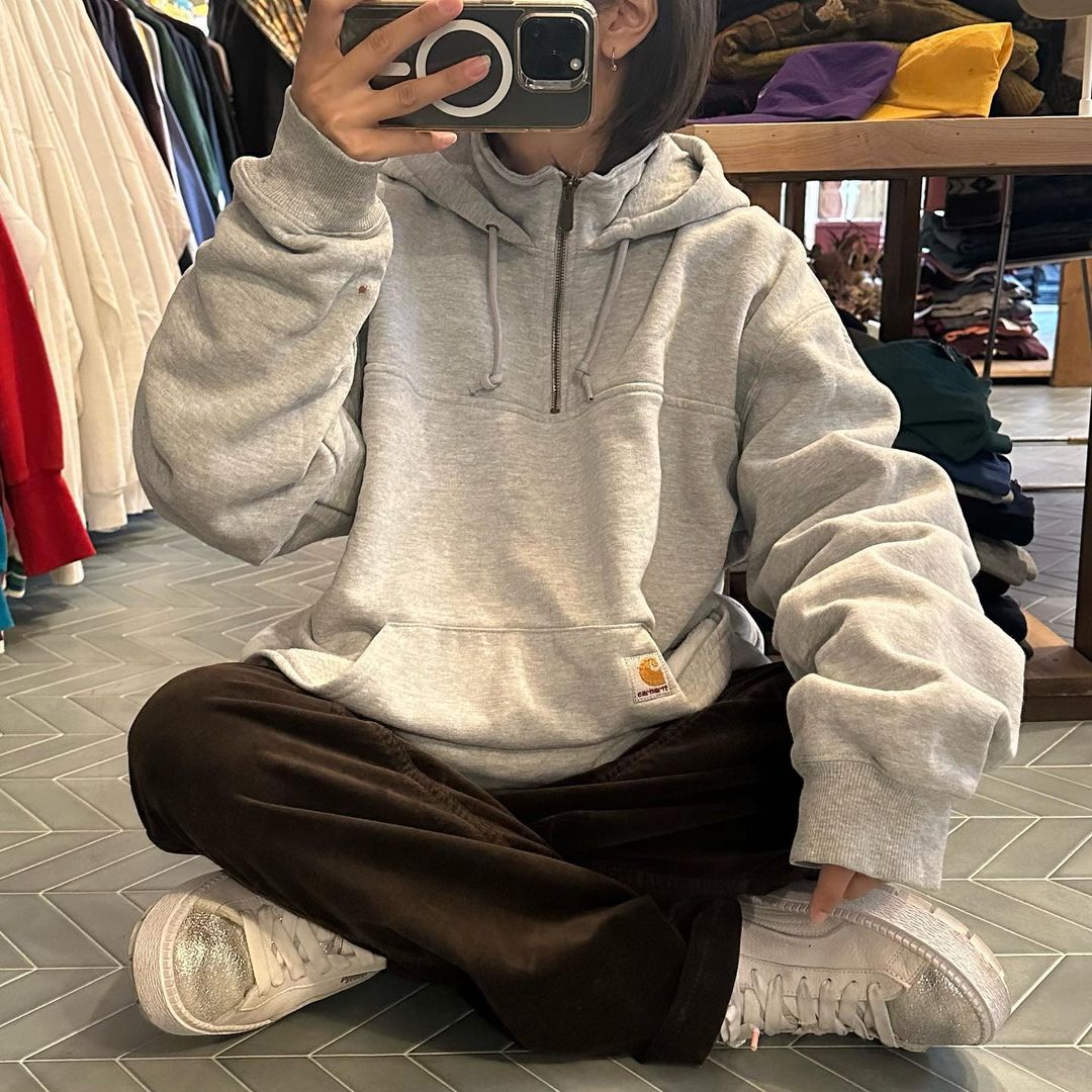 carhartt ハーフジップトレーナー | CUSTOM FEVER carhartt ハーフジップトレーナー | CUSTOM FEVER