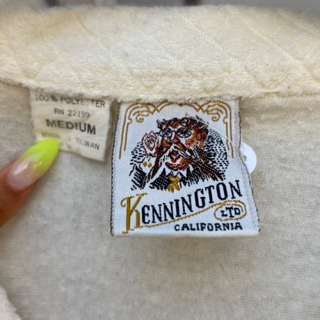 KENNINGTON パイルVネックポロシャツ
