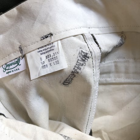 NOS!USA製 KEY PREST ワークパンツ ネイビー(13)、カーキ(14)