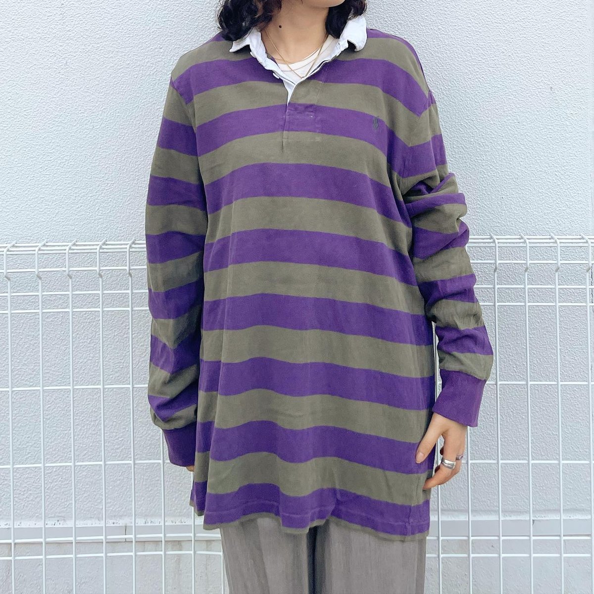 POLO by Ralph lauren ボーダーラガーシャツ | CUSTOM FEVER