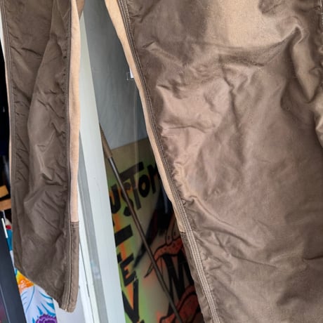 USA製 90's Carhartt Nylon Double Knee Hunting Pants 茶 W32×L30