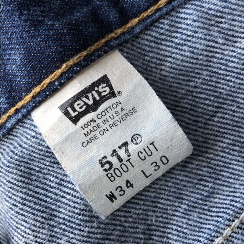 USA製年代Levi's  W×L   CUSTOM FEVER