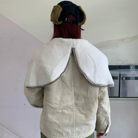J.CREWフーディコーデュロイパーカー