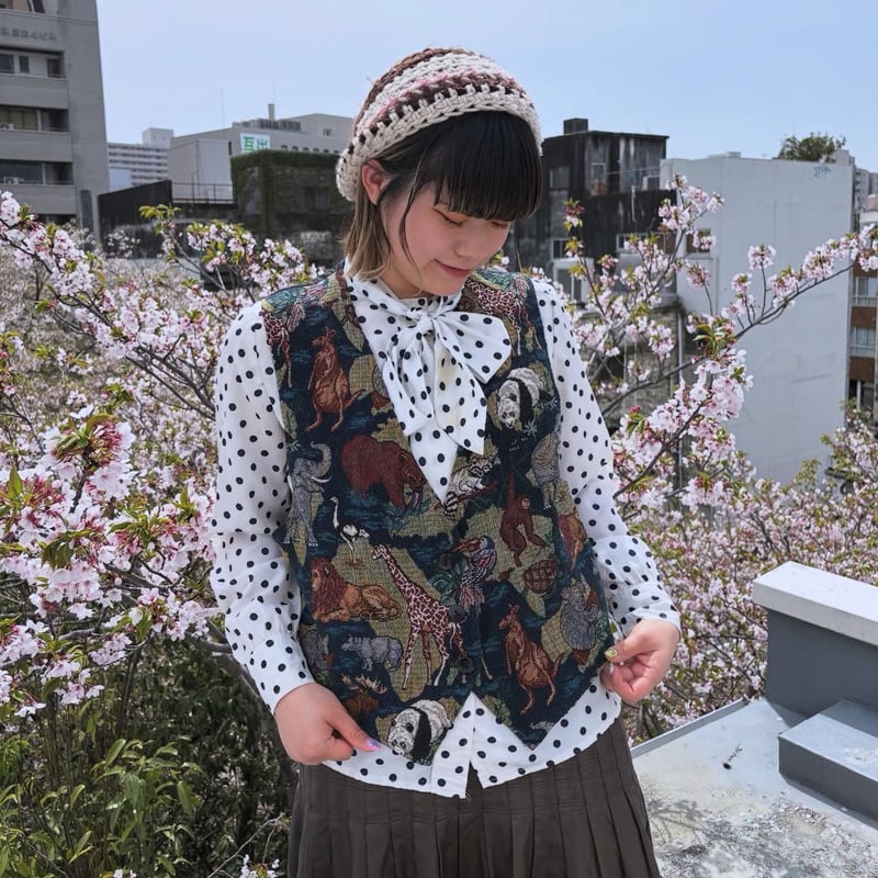 アニマル　手織り　ジェルワーク　タペストリー アニマル 手織り ジェルワーク タペストリー