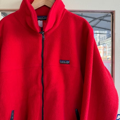 80's USA製PATAGONIA フルジップフリースジャケット L