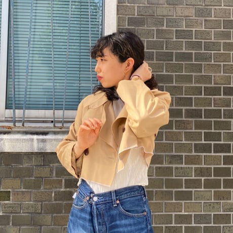 【リメイク】トレンチセットアップジャケット