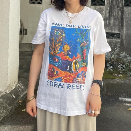 USA製 熱帯魚Tシャツ