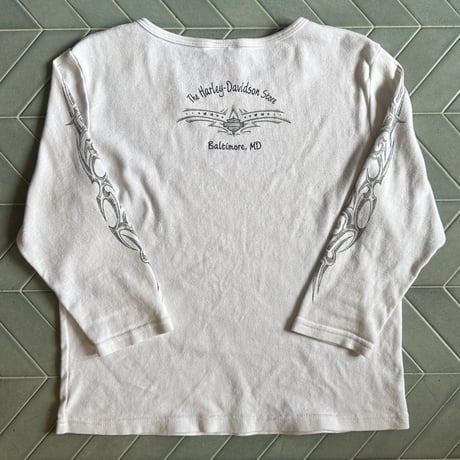 USA製 Harley-Davidson 七分袖Tシャツ