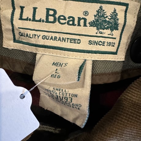 L.L.Bean ライナー付きキャンバス地アウター L