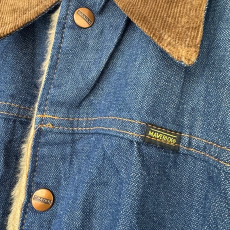 USA製 70's MARVERICK デニムランチジャケット