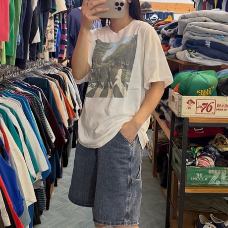 The Beatles アビイ・ロード プリントTシャツ