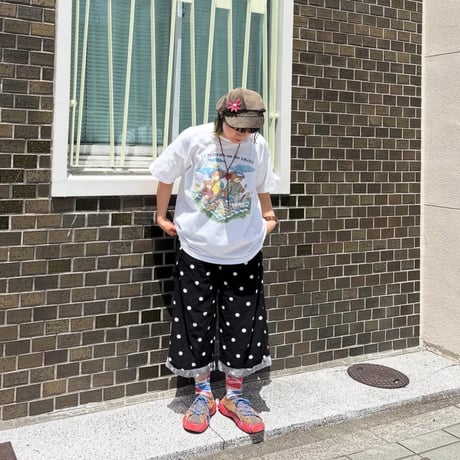 両面プリント クマファミリーTシャツ