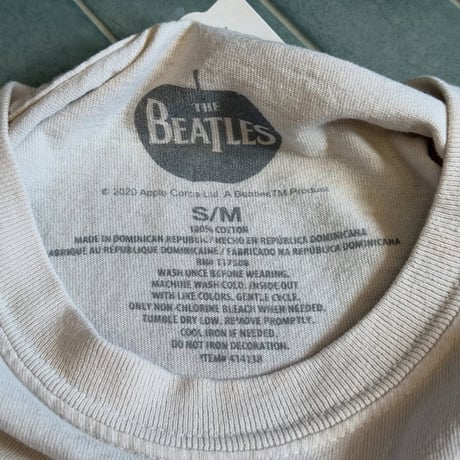 The Beatles ツアーTシャツ