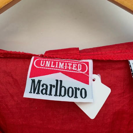 90s Marlboro ナイロンアノラックパーカー