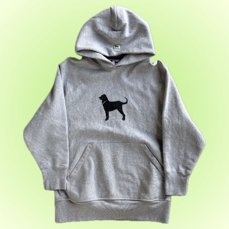 The Black Dog プリントパーカー