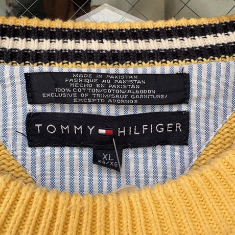 TOMMY HILFIGER コットンニット