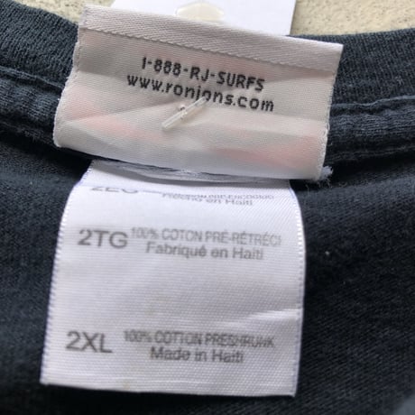 RONJONプリントTシャツ XXL