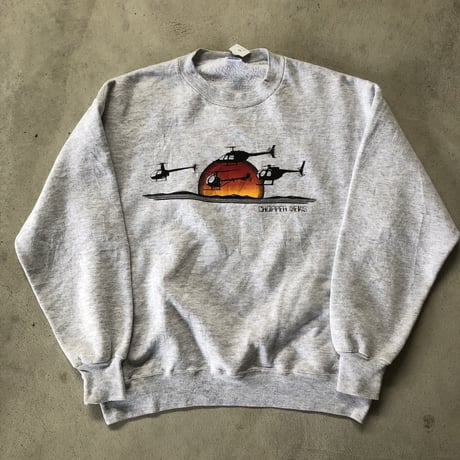 〜90's プリントスウェット L