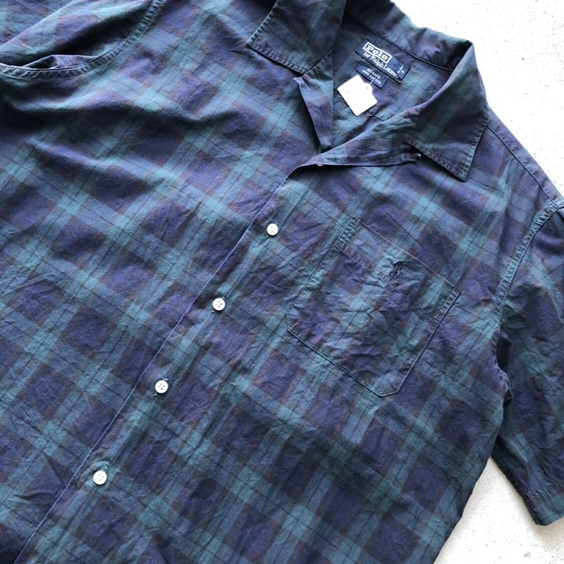 Ralph Lauren 半袖シャツ 〝ADAMS〟M | CUSTOM FEVER