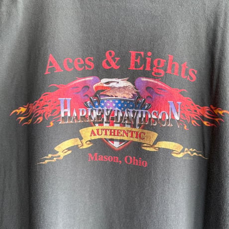 HARLEY DAVIDSON プリントTシャツ XXL
