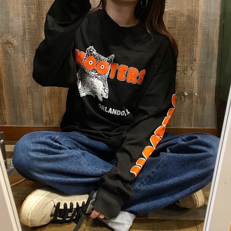 USA製HOOTERSボトルネックロンT