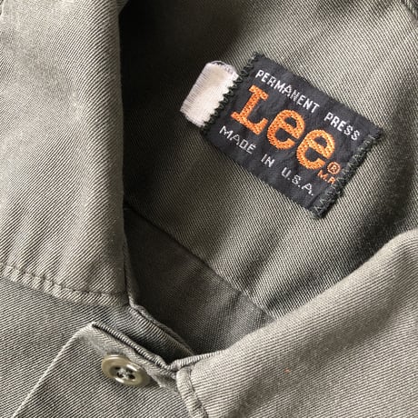 70's USA製 Lee ワークシャツ