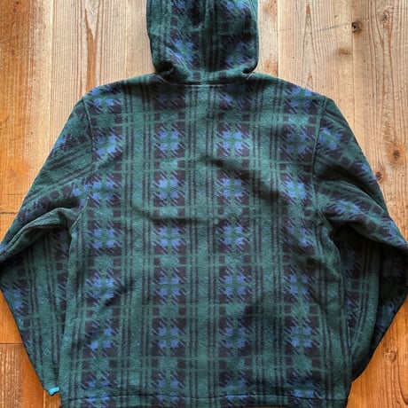 USA製 L.L.Bean 総柄フリース
