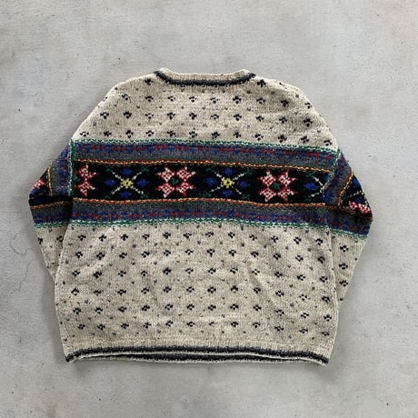 HAND KNITノルディックニット