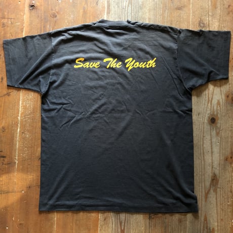 〜90's両面プリント メッセージTシャツ