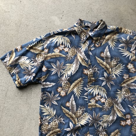 ピエールカルダン総柄シャツ  L