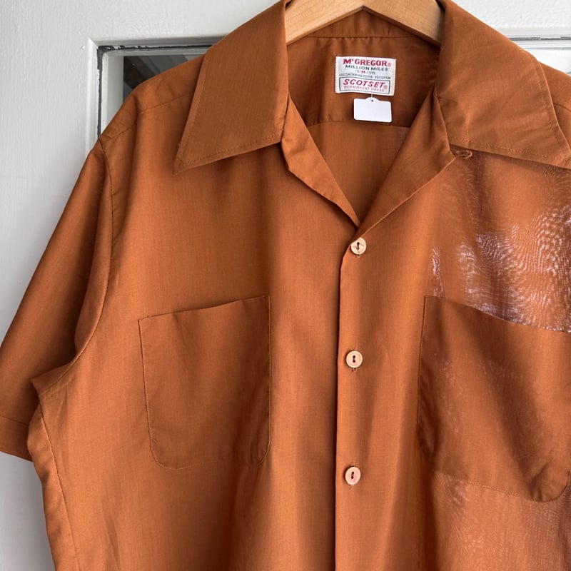 70's McGREGOR 半袖シャツ SCOTSET M | CUSTOM FEVER