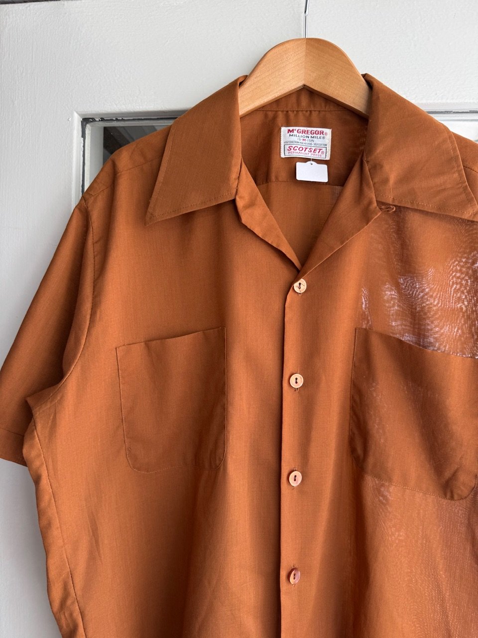 70's McGREGOR 半袖シャツ SCOTSET M | CUSTOM FEVER