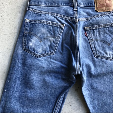 90's〜Levi's501  W34 淡色 ペンキ