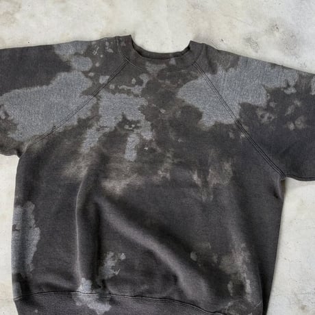 USA製 Hanes タイダイ柄 ラグランスウェット