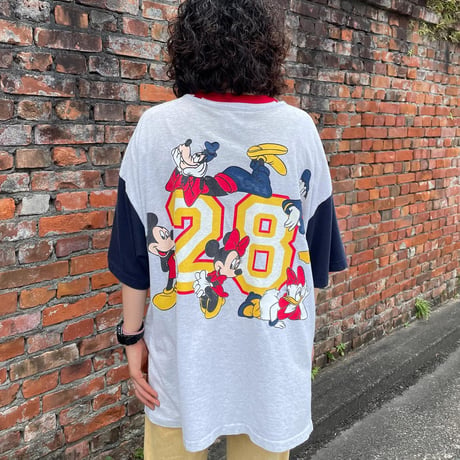 ディズニーキャラベースボールシャツ