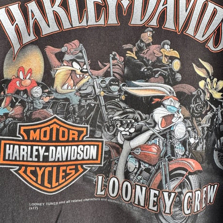 HARLEY DAVIDSON × LOONEY TUNES Tシャツ L