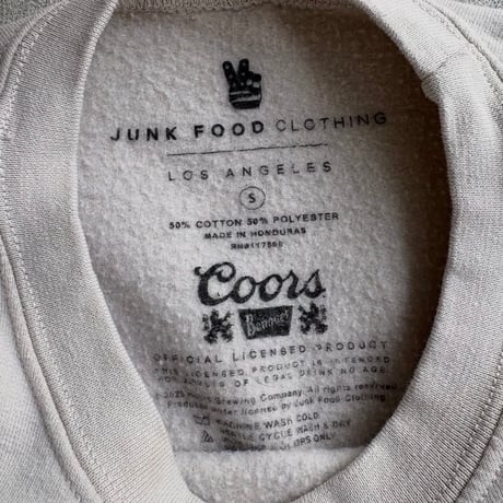 Coors Banquet Beer両面プリントスウェット