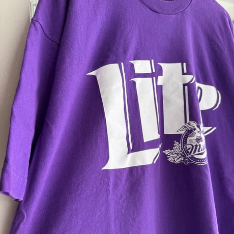 90's Miller Lite ビールプリントTシャツ XL