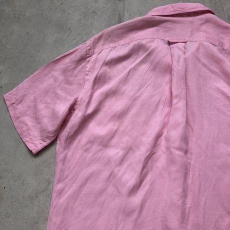 Ralph Lauren 半袖無地シャツ 〝CALDWELL〟M