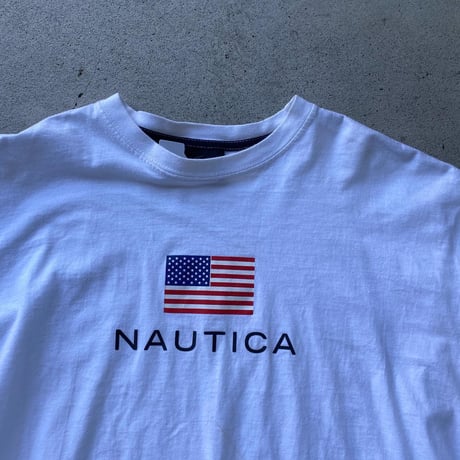 NAUTICAプリントTシャツ
