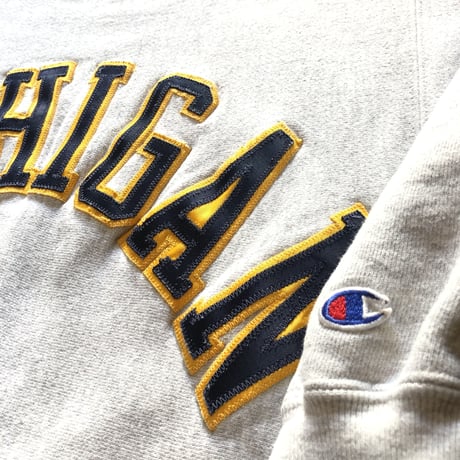 90'sUSA製MICHIGANチャンピオンリバースウィーブ XL