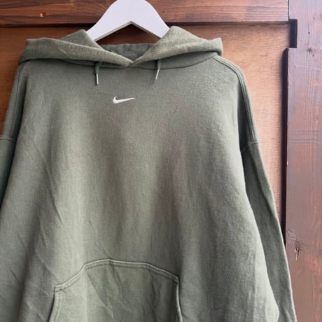 90s USA製 NIKEワンポイントパーカー