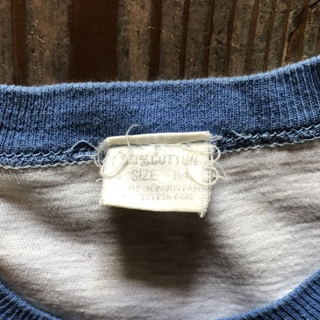 1984 YES パキスタンコットンラグランTシャツ