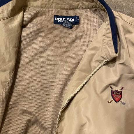 POLO GOLFポリエステルジャケット
