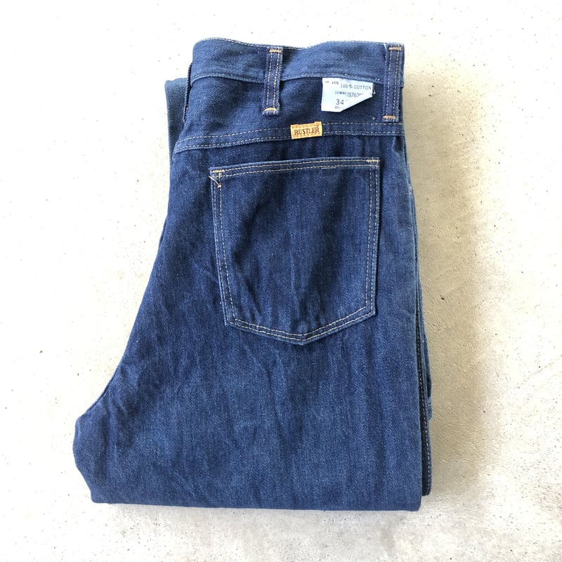 80's RUSTLER デニムパンツ ブーツカット | CUSTOM FEVER