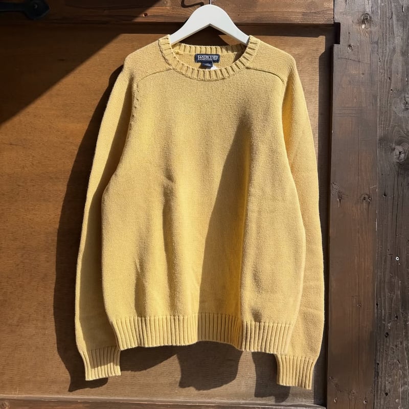 90s LANDS'END コットンニット | CUSTOM FEVER