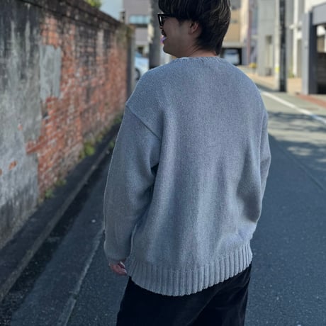 POLO コットンニットセーター  XL